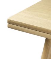 Billede af FDB Møbler Poul M. Volther C35CH Spisebord m. Hollandsk Udtræk - Natur Lakeret Eg  