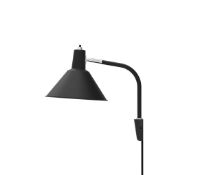 Billede af NUAD Arcon Wall Lamp - Black/Chrome UDSTILLINGSMODEL