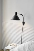 Billede af NUAD Arcon Wall Lamp - Black/Chrome UDSTILLINGSMODEL
