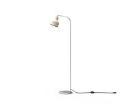 Billede af NUAD Avra Floor Lamp - Brushed Steel/Creme OUTLET