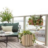 Billede af Squarely Copenhagen GrowMORE 35x35 cm - Natural Ash