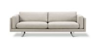 Billede af Erik Jørgensen EJ 280 2 Pers. Sofa 86 L: 210 cm - Njord Beige/Børstet Krom