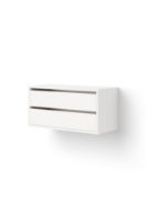 Billede af New Works Cabinet Low w. Drawers 38,4x79 cm - White