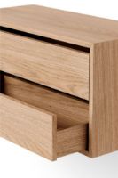 Billede af New Works Cabinet Low w. Drawers 38,4x79 cm - Oak