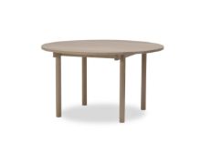 Billede af Bernstorffsminde Møbelfabrik Brú Spisebord Rundt Ø: 130 cm - Sæbebehandlet Eg