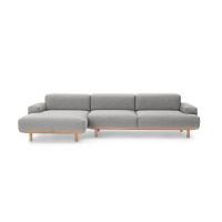 Billede af Bruunmunch Reason 2 Pers. Sofa m. Venstre Chaiselong L: 288 cm - Re-Wool 108