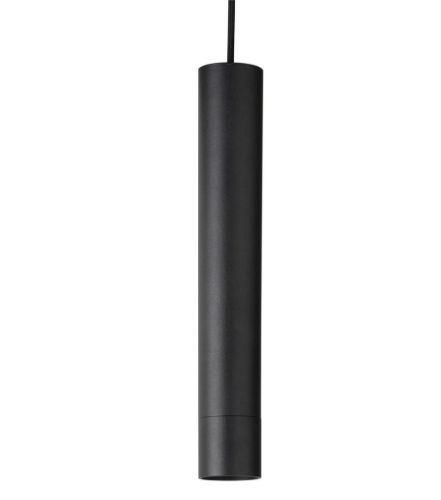ANTIDARK Tube Pendant GU10 H: 40 cm - Black