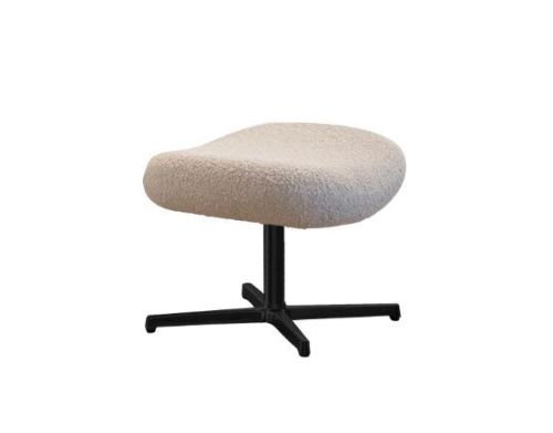 Cane-line Indoor Pace Fodskammel H: 45 cm - Light Brown Scent/Black Aluminium