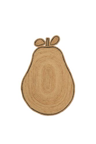 Ferm Living Pear Braided Jute Rug 95x140 cm - Natural