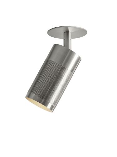 Thorup Copenhagen Patrone Recessed Ceiling Light Ø: 6 cm - Nickel Plated Brass/Brass