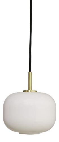 ANTIDARK Cuscino Pendant Small Ø: 15 cm - Glass/Brass