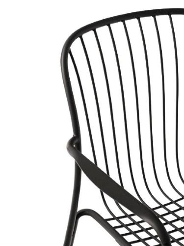 &Tradition Thorvald SC95 Space Copenhagen Outdoor Armchair  - Warm Black