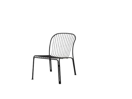 &Tradition Thorvald SC100 Space Copenhagen Outdoor Lounge Chair  - Warm Black