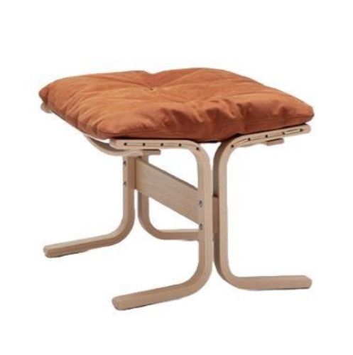 LK Hjelle Siesta Classic Fodskammel H: 45 cm - Nature/Dunes Rust