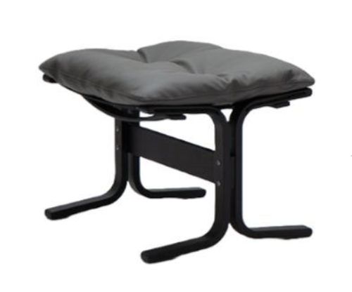 LK Hjelle Siesta Classic Fodskammel H: 45 cm - Black/Prescott Greyshadow