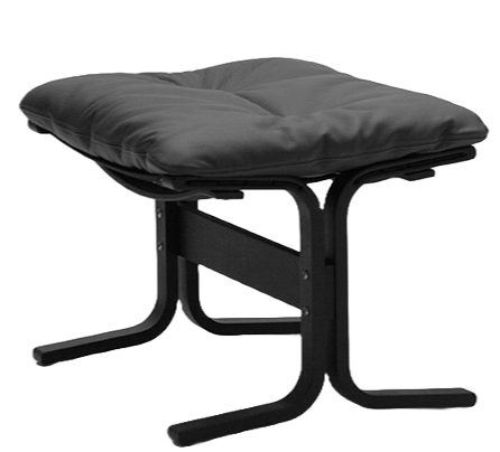 LK Hjelle Siesta Classic Fodskammel H: 45 cm - Black/Elmo Rustical Grey
