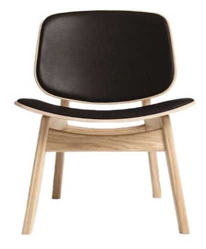 Ro Collection Pandora Lounge Sæde- og Rygpolstret  - Soaped Oak/Standard Dark Brown