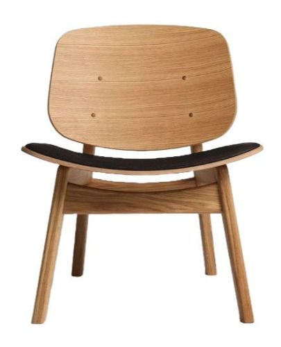 Ro Collection Pandora Lounge Sædepolstret  - Oiled Oak/Standard Dark Brown
