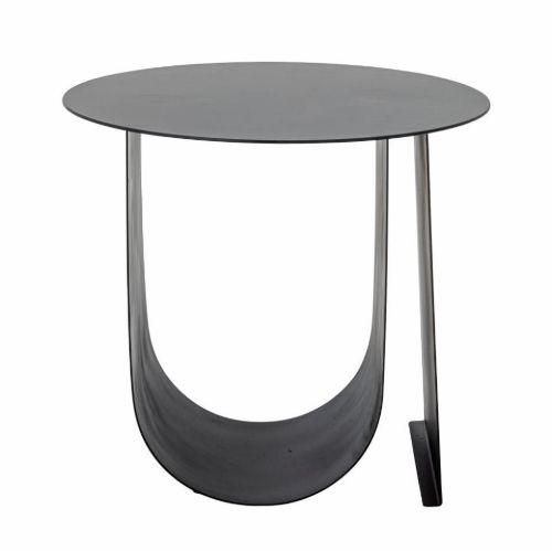 Bloomingville Cher Sidebord Ø: 43 cm - Sort