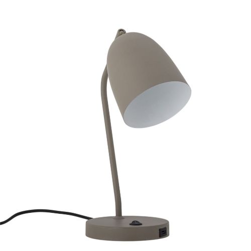 Bloomingville Lemar Bordlampe H: 37 cm - Grå/Metal