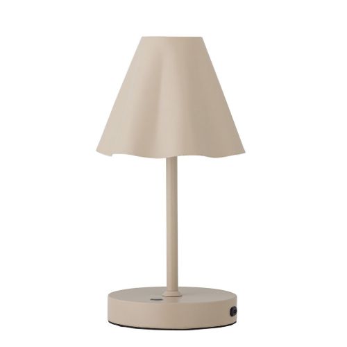 Bloomingville Lianna Bordlampe H: 28 - Natur/Metal
