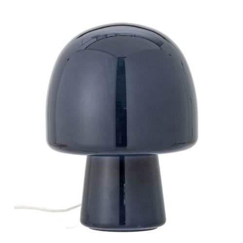 Bloomingville Paddy Bordlampe H: 26,5 - Blå/Glas