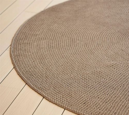 Cane-line Outdoor Circle Knit Ø: 200 cm - Dark Sand