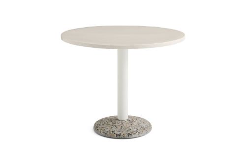 HAY Ceramic Table Ø: 90 cm - Warm White