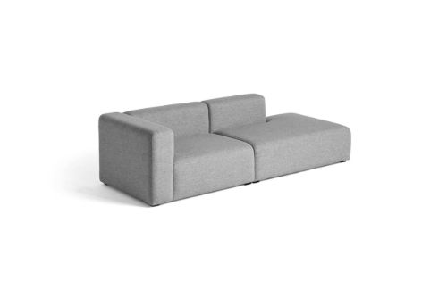 HAY Mags 2,5 Seater Combination 2 L: 246,5 cm - Left End - Hallingdal 130/Black Stained Beech