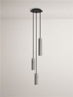 Billede af Thorup Copenhagen Patrone Pendant Cluster 3-Light Ø: 22 cm - Nickel-plated Brass