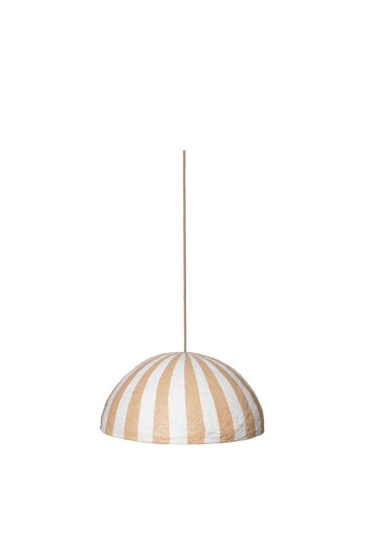 Billede af Ferm Living Half Dome Lampeskærm Dia: 48 cm - Stripe