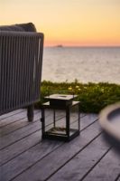 Billede af Sirius Lui Solar Lanterne H: 28 cm - Sort/Klar Glas