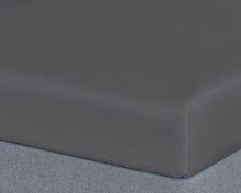 Billede af CPH Living Faconlagen Percale 180x200x30 cm - Mørkegrå