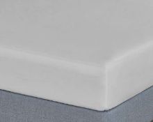 Billede af CPH Living Faconlagen Percale 180x200x30 cm - Lysegrå