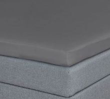 Billede af CPH Living Kuvertlagen Percale 180x200x10 cm - Mørkegrå