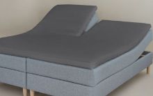 Billede af CPH Living Splitlagen Percale U80 180x200x11 cm - Mørkegrå