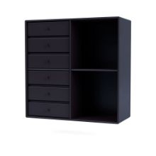 Billede af Montana Reol 1623 med Ophængsbeslag 69,6x69,6 cm - 147 Shadow