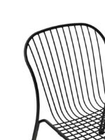 Billede af &Tradition Thorvald SC100 Space Copenhagen Outdoor Lounge Chair SH: 39,8 cm - Warm Black