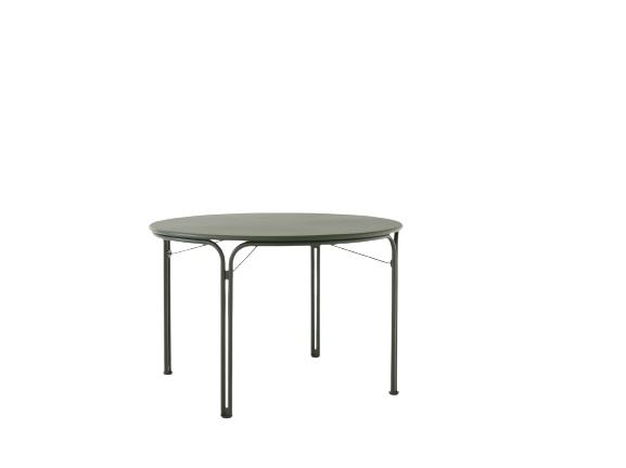 Billede af &Tradition Thorvald SC98 Space Copenhagen Outdoor Dining Table Ø: 115 cm - Bronze Green