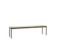 Billede af &Tradition Ville AV28 Andersen & Voll Outdoor Bench 40x180 cm - Warm Black/Teak
