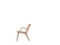Billede af &Tradition Ax HM11 Lounge Chair SH: 39,9 cm - Lacquered Oak/Walnut