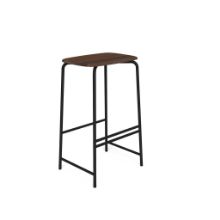 Billede af VIA Copenhagen TRAB Barstool H: 65 cm - Røget Eg