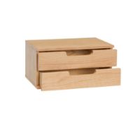 Billede af Hübsch AtHand Væghylde 30x20 cm - Natur Oak