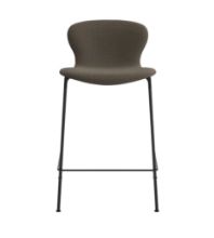 Billede af Bruunmunch PLAYchair Bar LowBack Fully Upholstered SH: 75 cm - Bouclé Crush 40/Black