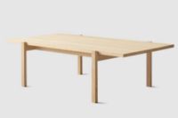 Billede af Eberhart Furniture Eugene Sofabord 70x125 cm - Lys Egetræ/Messing