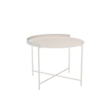 Billede af HOUE EDGE Tray Table Ø: 62 cm - Muted White
