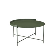 Billede af HOUE EDGE Tray Table Ø: 76 cm - Olive Green