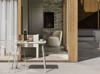 Billede af Blomus YUA Bistro Table 80x80 cm - Silk Gray