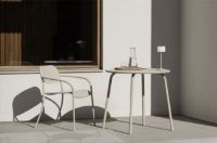 Billede af Blomus YUA Bistro Table Ø: 80 cm - Silk Gray