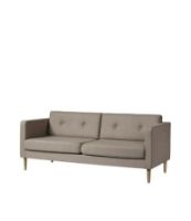 Billede af FDB Møbler Firhøj 2,5 Pers Sofa L: 198 cm - MLF26/Lysebrun